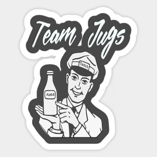 Team Jugs Basic Sticker